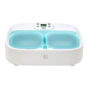 Baybot Pet Feeder (Wet & Dry) - dual tray automatic timed food dispenser for dog and cat | smart, WiFi connected