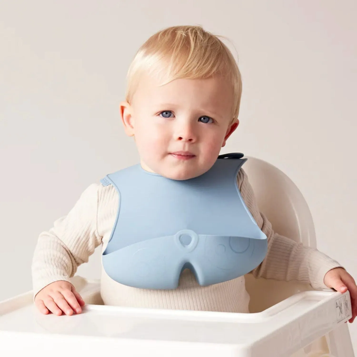 b.box Silicone Bib Ocean Blue