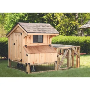 Craftsman 3x4 "Chicken Tractor" Coop plus Run (up to 6 chickens)