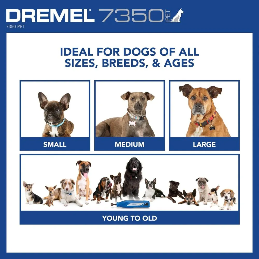 Dremel 7350-PET 3.6V Pet Grooming Kit