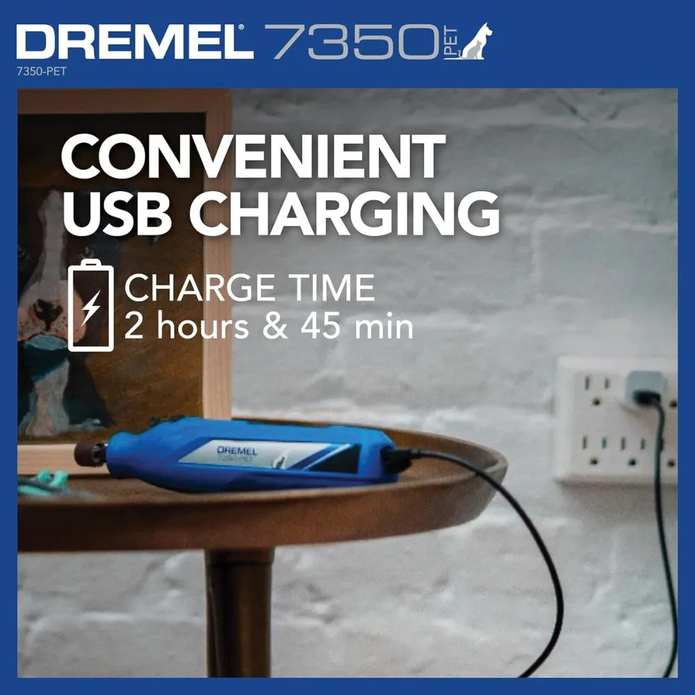 Dremel 7350-PET 3.6V Pet Grooming Kit