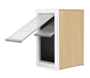 Endura Flap E2 Double Flap Pet Door for Thick Walls