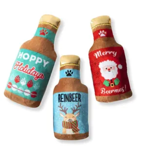 Fringe Wonderful Time for a Beer Dog Toys - 3 Pack