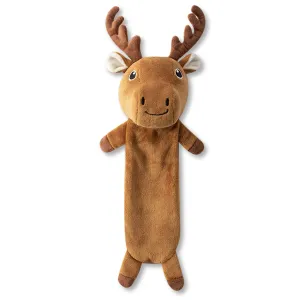 Fringe Woodland Critters Flattie Moose Dog Toy