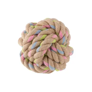 Hemp Rope Chunky Ball Dog Toy