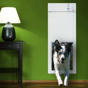 High Tech Pet Doors Automatic / Electronic Cat & Dog Door for Walls & Doors