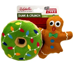 Huxley & Kent Tiny Tuff Dunk & Crunch Dog Toy