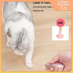 Interactive LED Infrared Cat Teaser with Mouse Design for Endless Fun