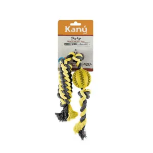 Kanu Pet Dental Ball & Rope Dog Toy