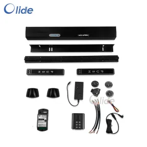 Olide Home Automatic Sliding Door Operator For Pet, Residential Patio Door Opener with Wireless Infrared Sensors