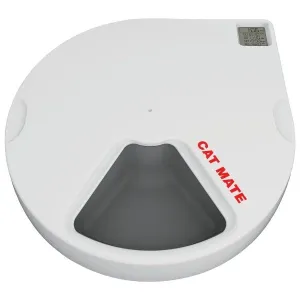 Pet Mate CM C500 5 Meal Automatic Pet Feeder with Digital Timer