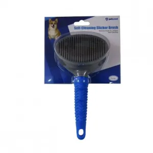 Petcrest - Self-Cleaning Slicker Brush for Pets