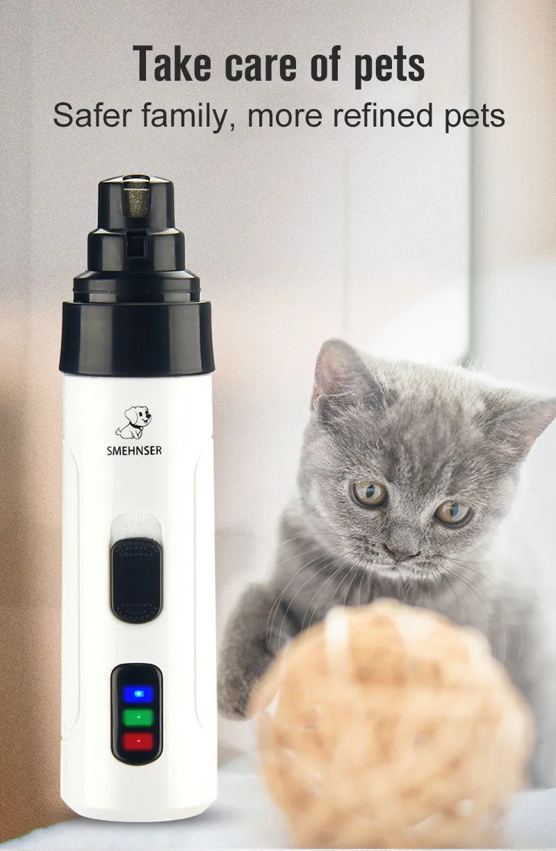 Rechargeable Pet Nail Grinder