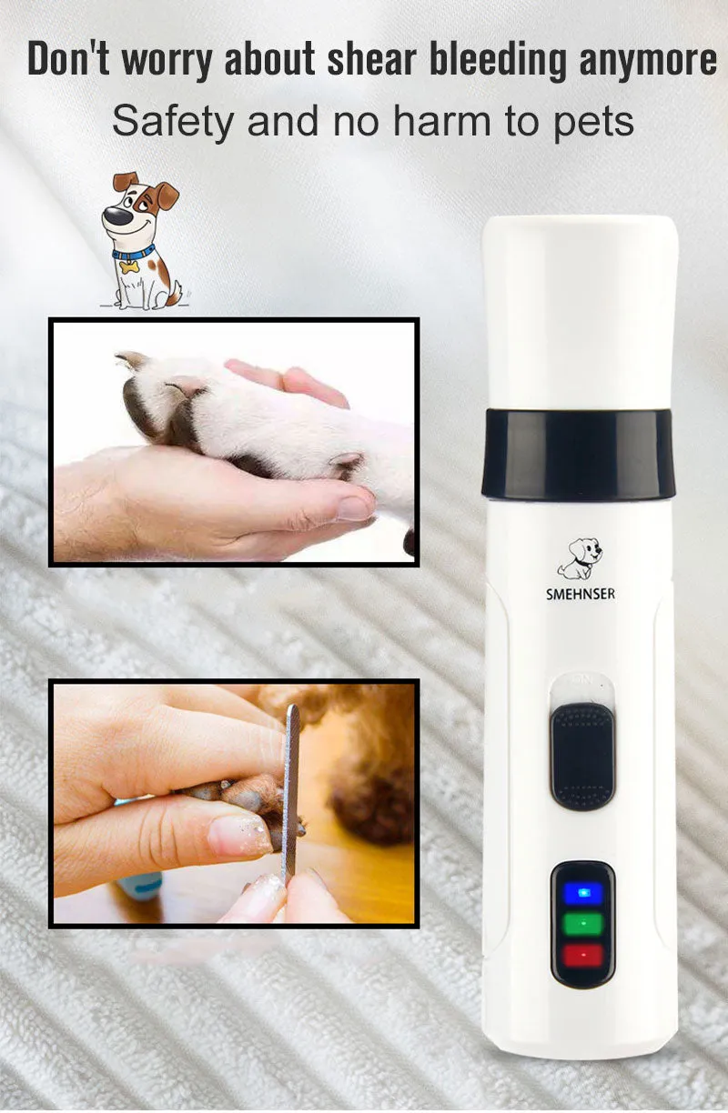 Rechargeable Pet Nail Grinder