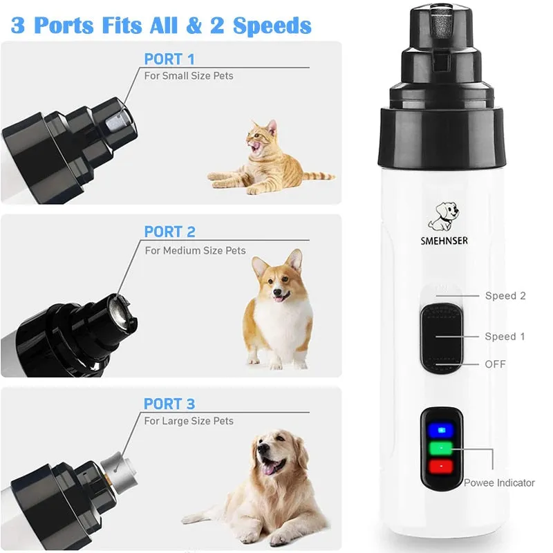 Rechargeable Pet Nail Grinder