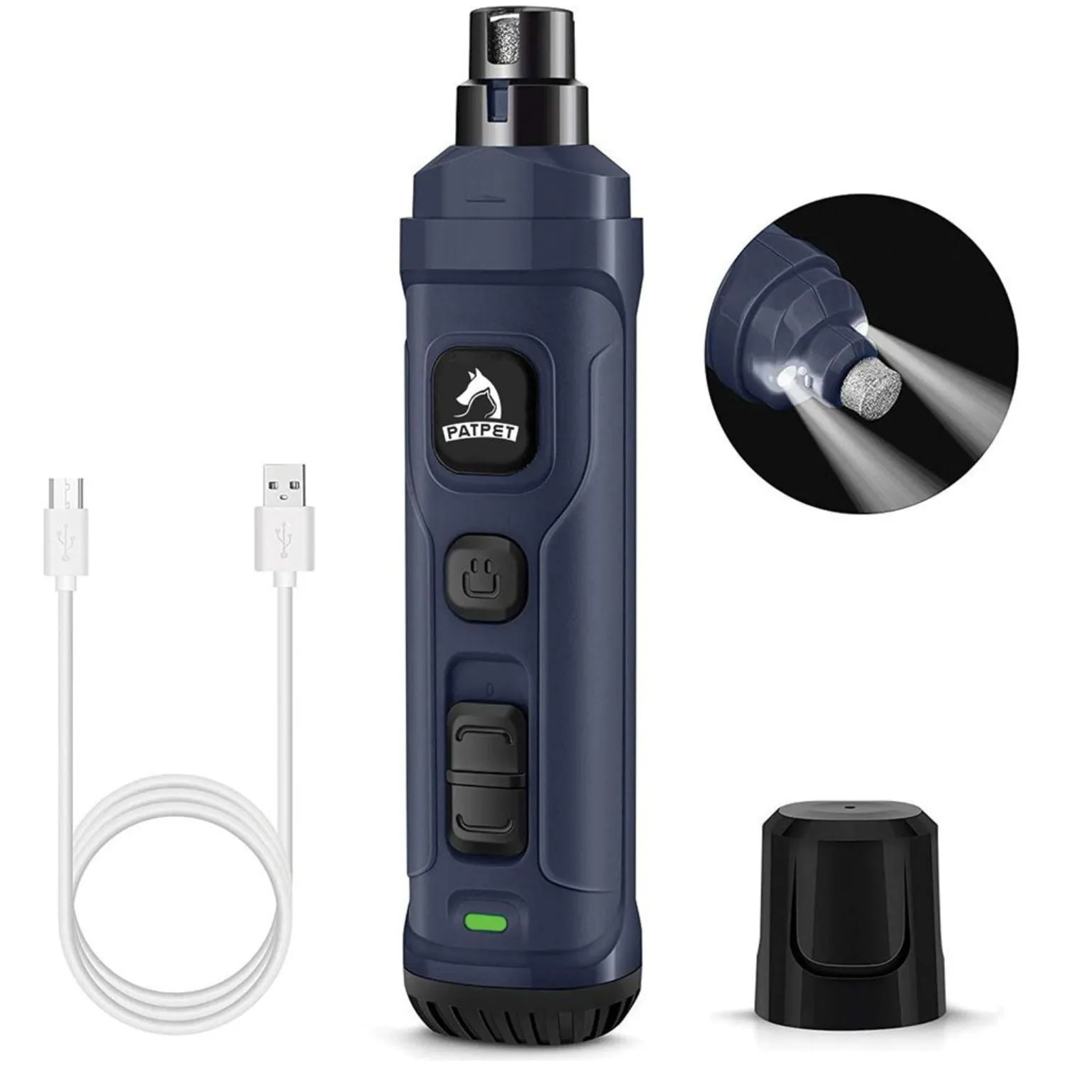 Two-Speed Cordless Pet Nail Grinder